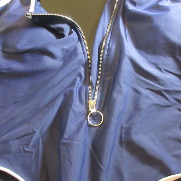 Ardene Clasic One -Piece Solid Swimwear Blue Large - Picture 4 of 6